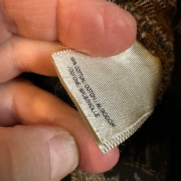 Like New Pilcrow and the letterpress extra small cropped jean jacket - Picture 2 of 8